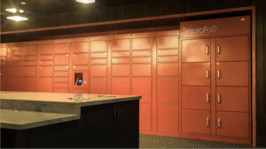 UNLV smart lockers